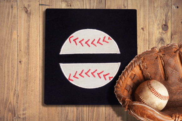 Baseball or Softball Split Applique Review