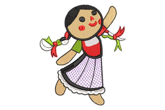 Child Doll with Dress Embroidery Review