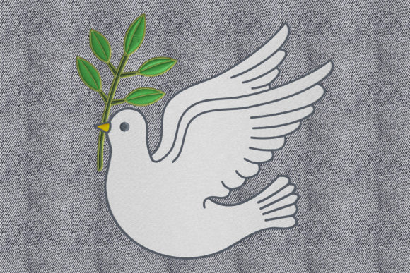 Dove of Peace Embroidery Review for Real Projects