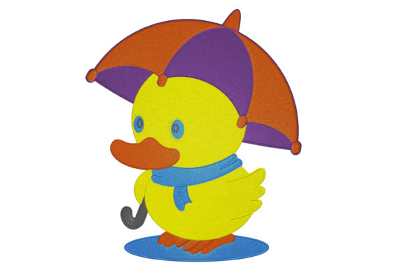 Duck in the Rain Embroidery Review