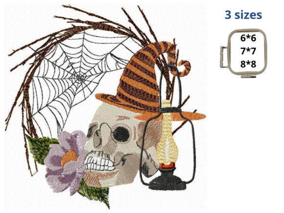 Halloween Skull Embroidery Design Review