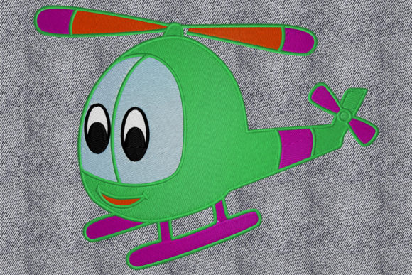 Happy Helicopter Embroidery Design Review
