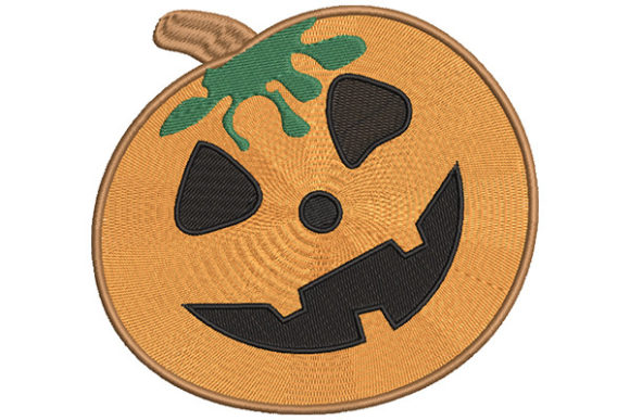 Happy Pumpkin Smiling Embroidery Design Review
