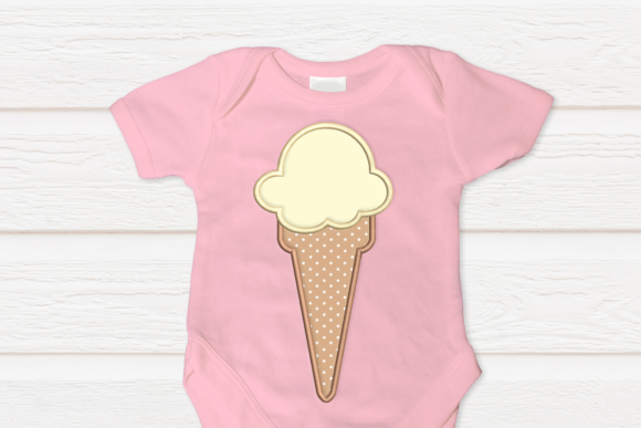 Ice Cream Cone Applique Review