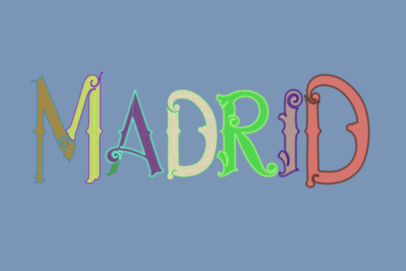Madrid Victorian Vintage Lettering Design Review