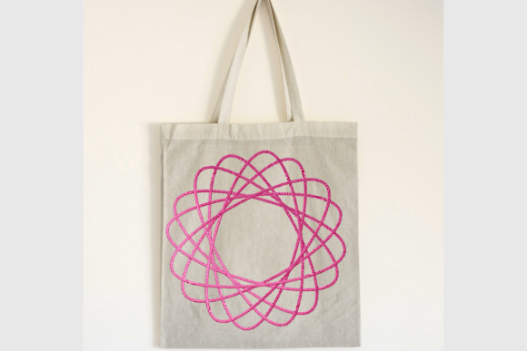 Mandala Pink Satin Embroidery Review