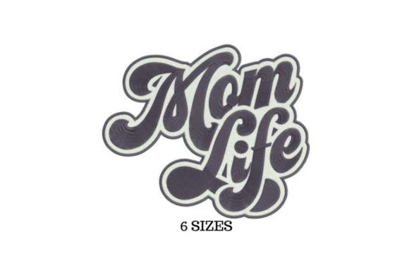 Mom Life Embroidery Design Review