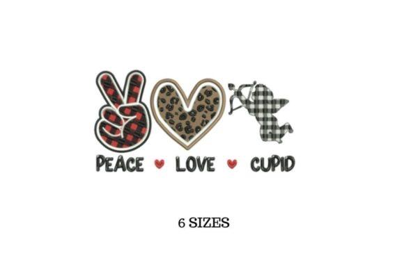 Peace Love Cupid Embroidery Design Review