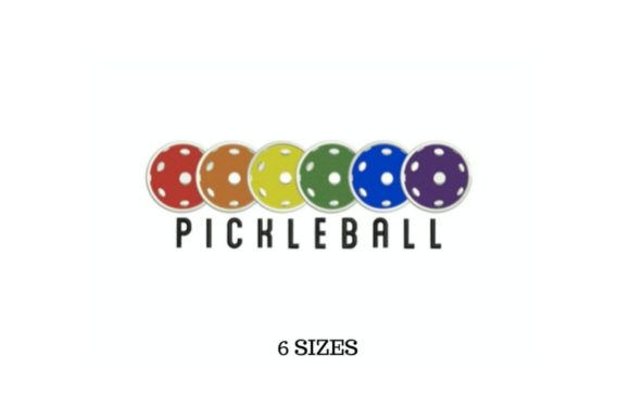 Pickle Ball Embroidery Design Review