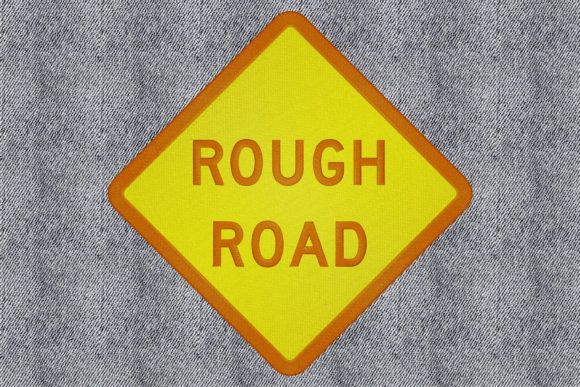 Rough Road Sign: A Designer's Review for Small Business Merch
